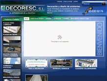 Tablet Screenshot of decoresc.com